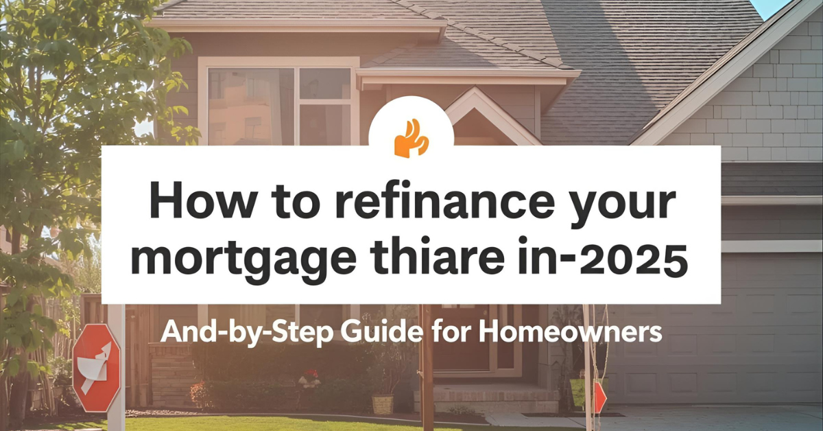 How to Refinance Your Mortgage in 2025: Step-by-Step Guide for Homeowners
